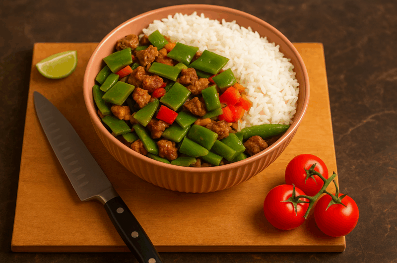 Snijbonen Teriyaki Wok